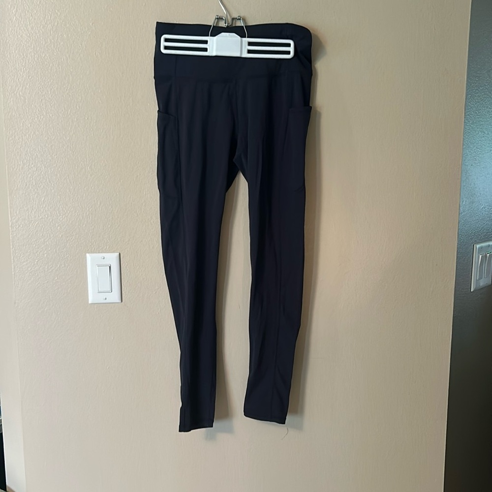 Grey blue leggings